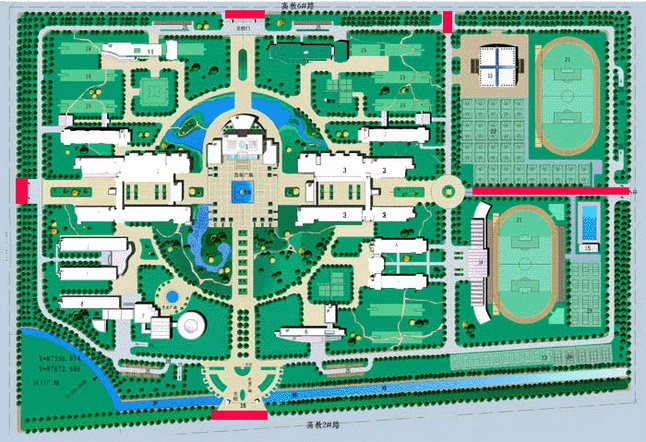 浙江大學(xué)校園地圖